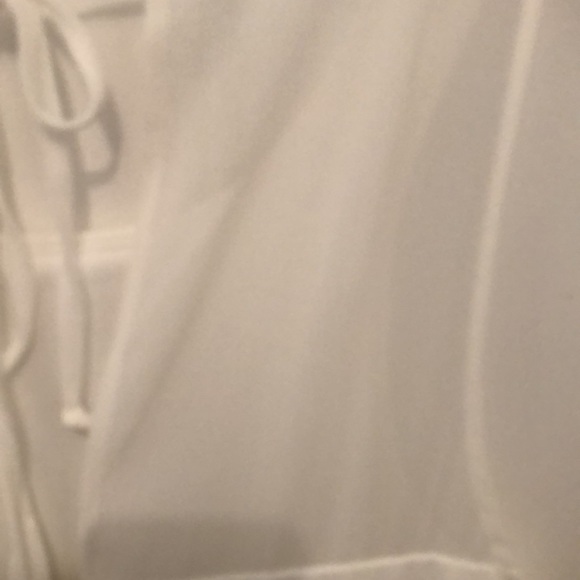 Bisou Bisou white long dress size 14 NWT - Picture 9 of 11